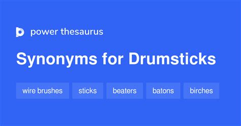 drumstick synonyms